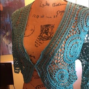 Beautiful Teal Shrug